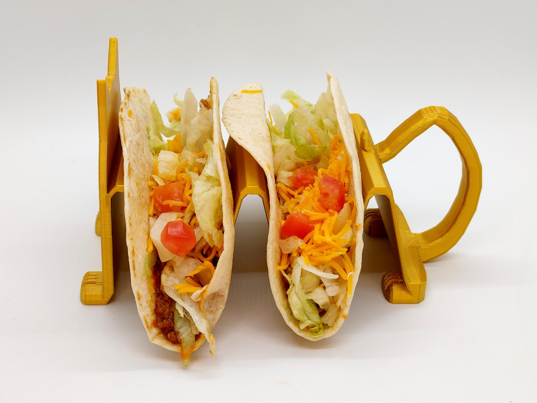 Giá đỡ taco TacoCat cho sinh nhật lần thứ 50 của Crussty