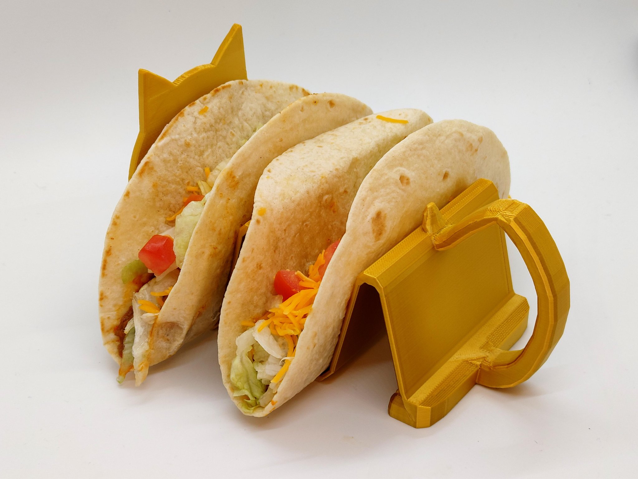 Giá đỡ taco TacoCat cho sinh nhật lần thứ 50 của Crussty