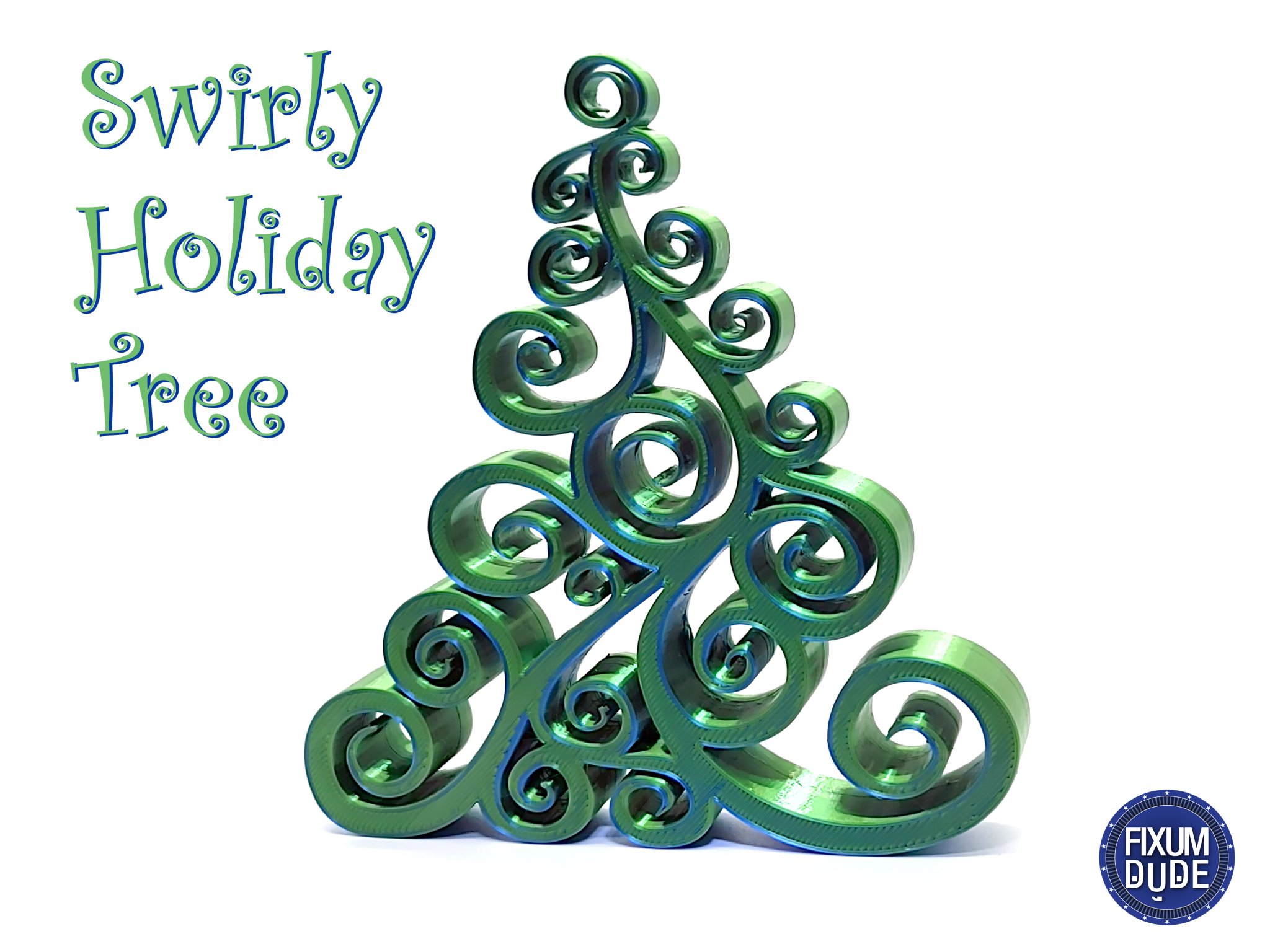 Cây Giáng Sinh Xoáy Vòng Ngộ Nghĩnh