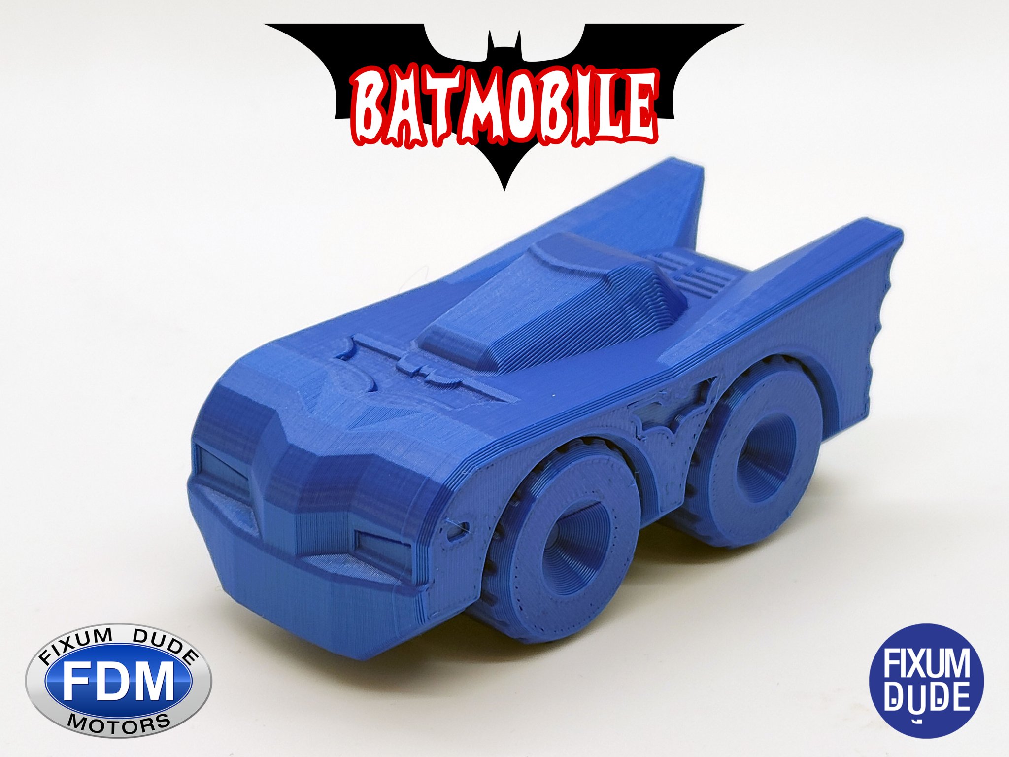 Xe Batmobile của Fixum Dude Motors in sẵn