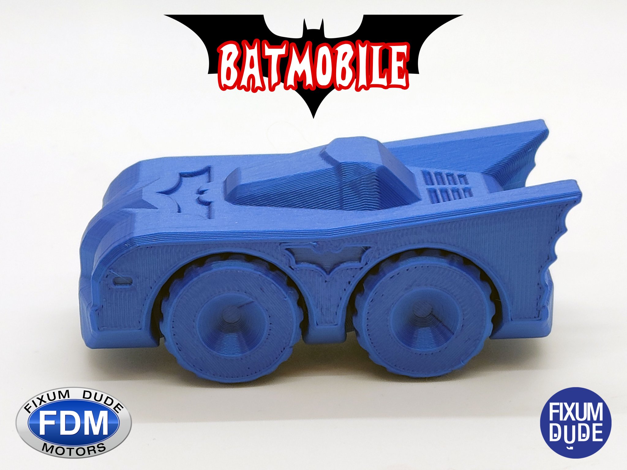 Xe Batmobile của Fixum Dude Motors in sẵn