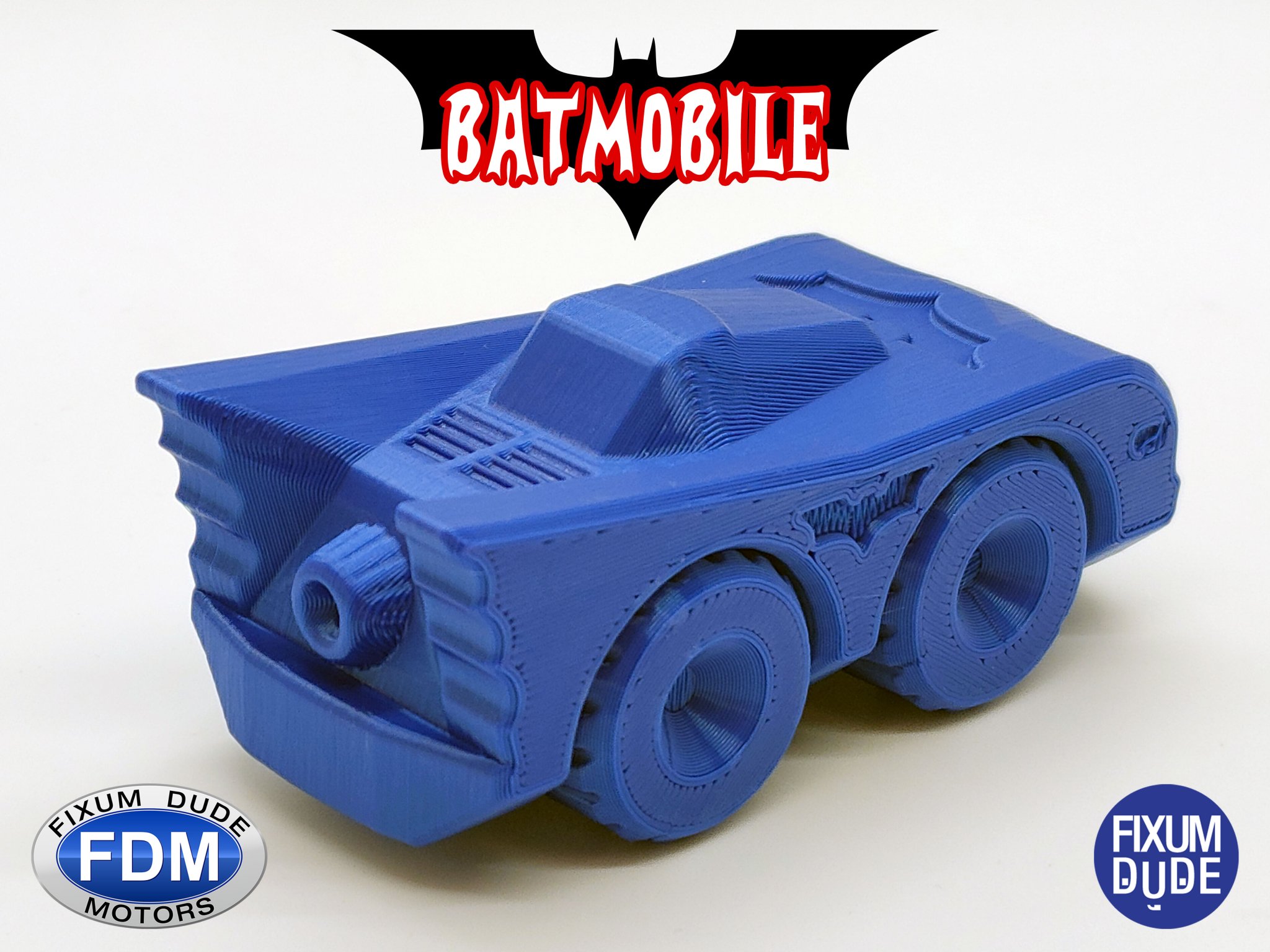 Xe Batmobile của Fixum Dude Motors in sẵn