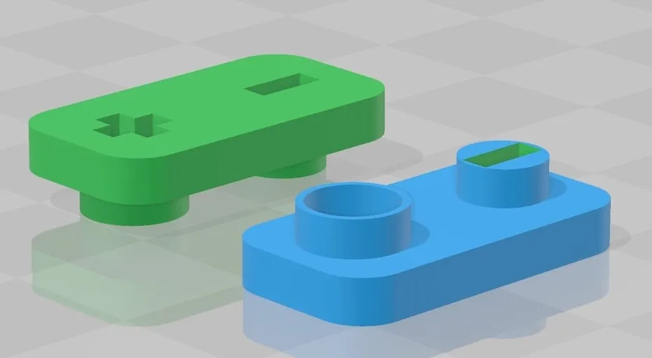 Nắp pin 9V với lỗ kiểm tra dây dẫn