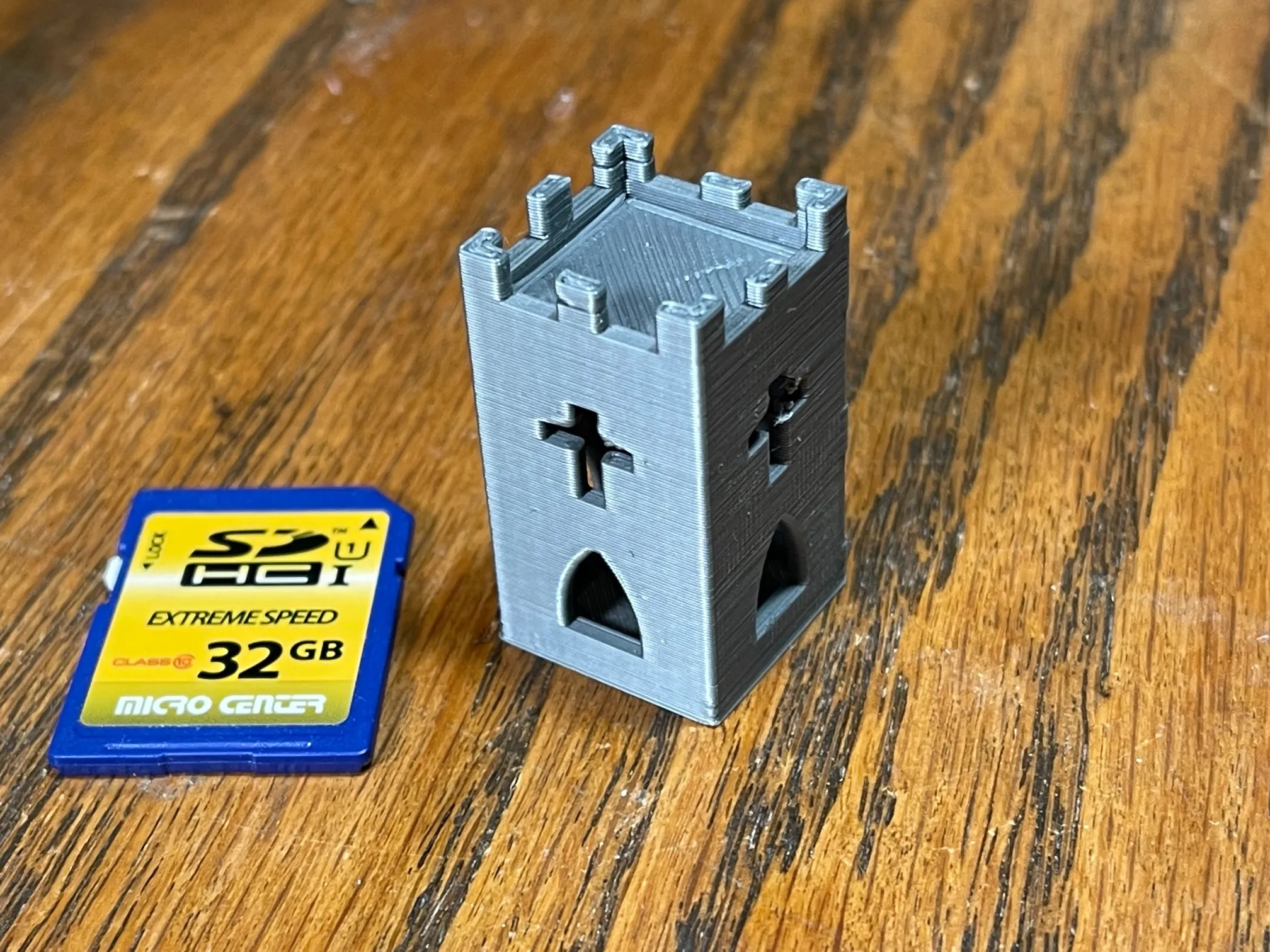 Lâu đài nhỏ đơn giản cho bàn chơi tabletop