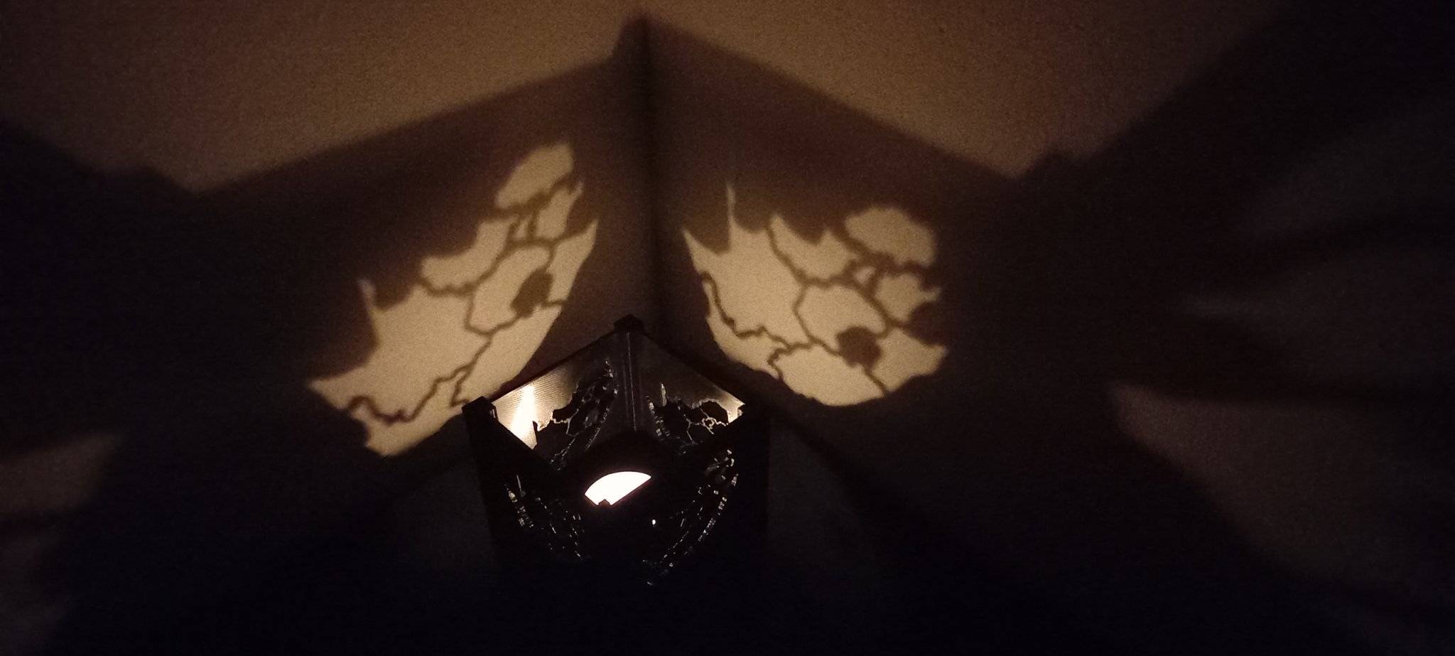 Đế đèn tealight hình bản đồ khu vực Nam Phi