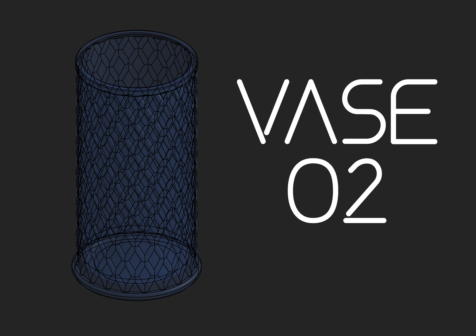 Váza đa năng 02 - Giá đỡ bút và bút chì