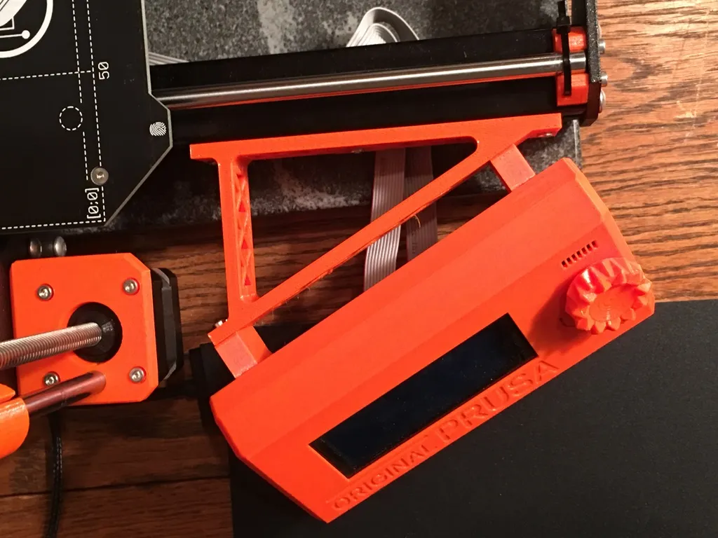 Giá đỡ LCD gắn bên cho máy in 3D Prusa MK3s