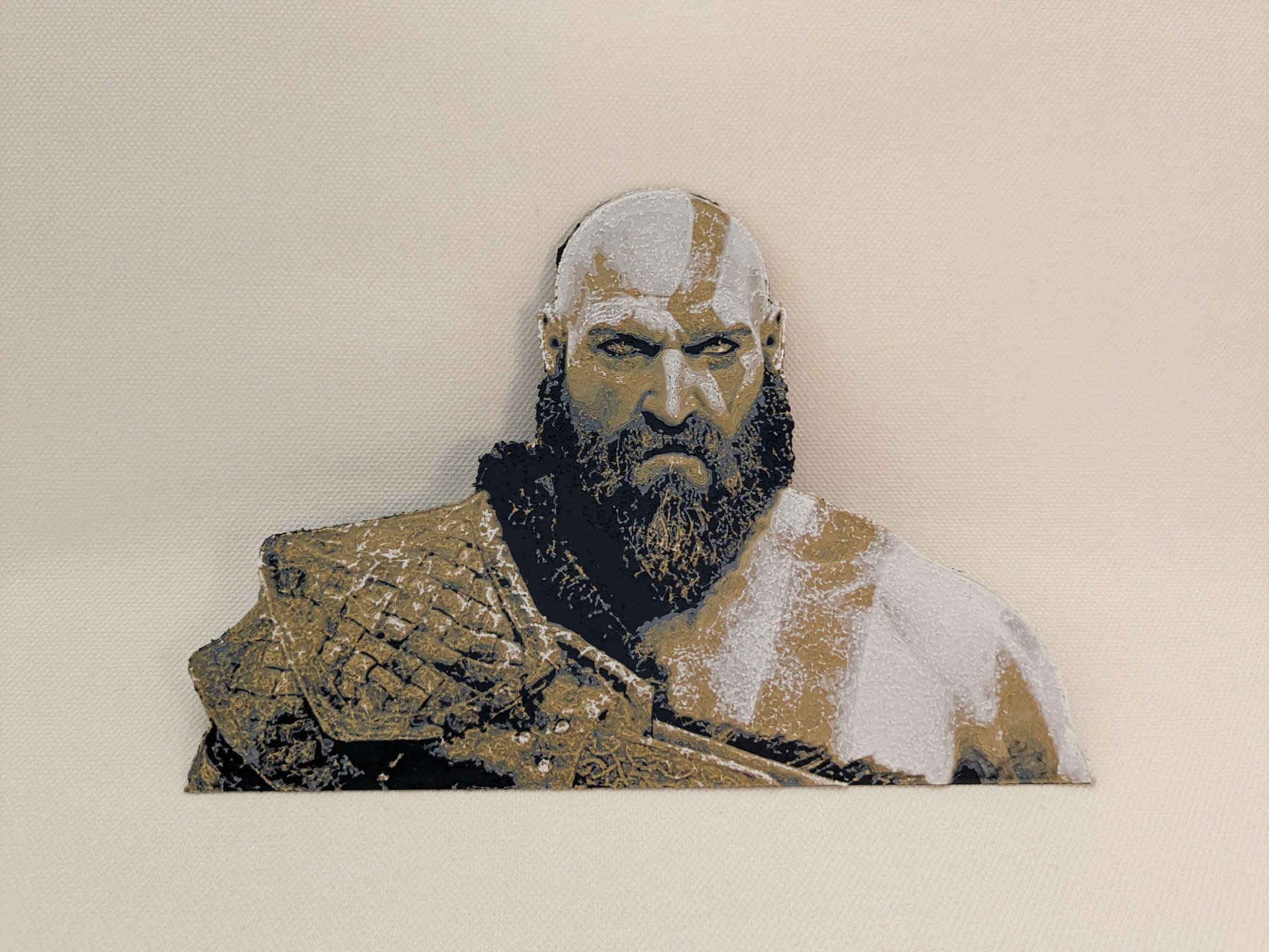 Kratos - Thần Chiến Tranh từ HueForge