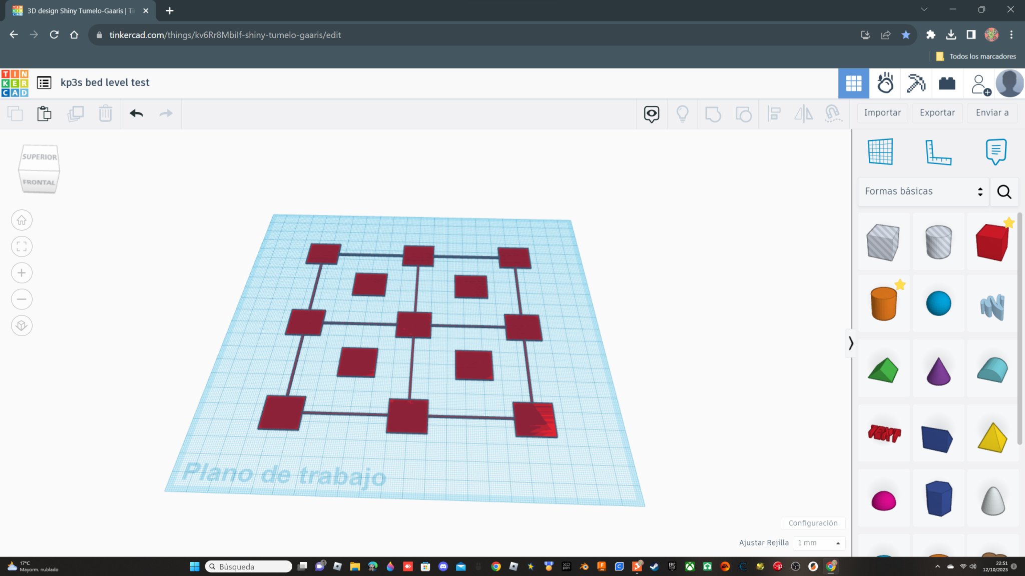 Kiểm tra độ phẳng giường cho máy in 3D Kingroon KP3S
