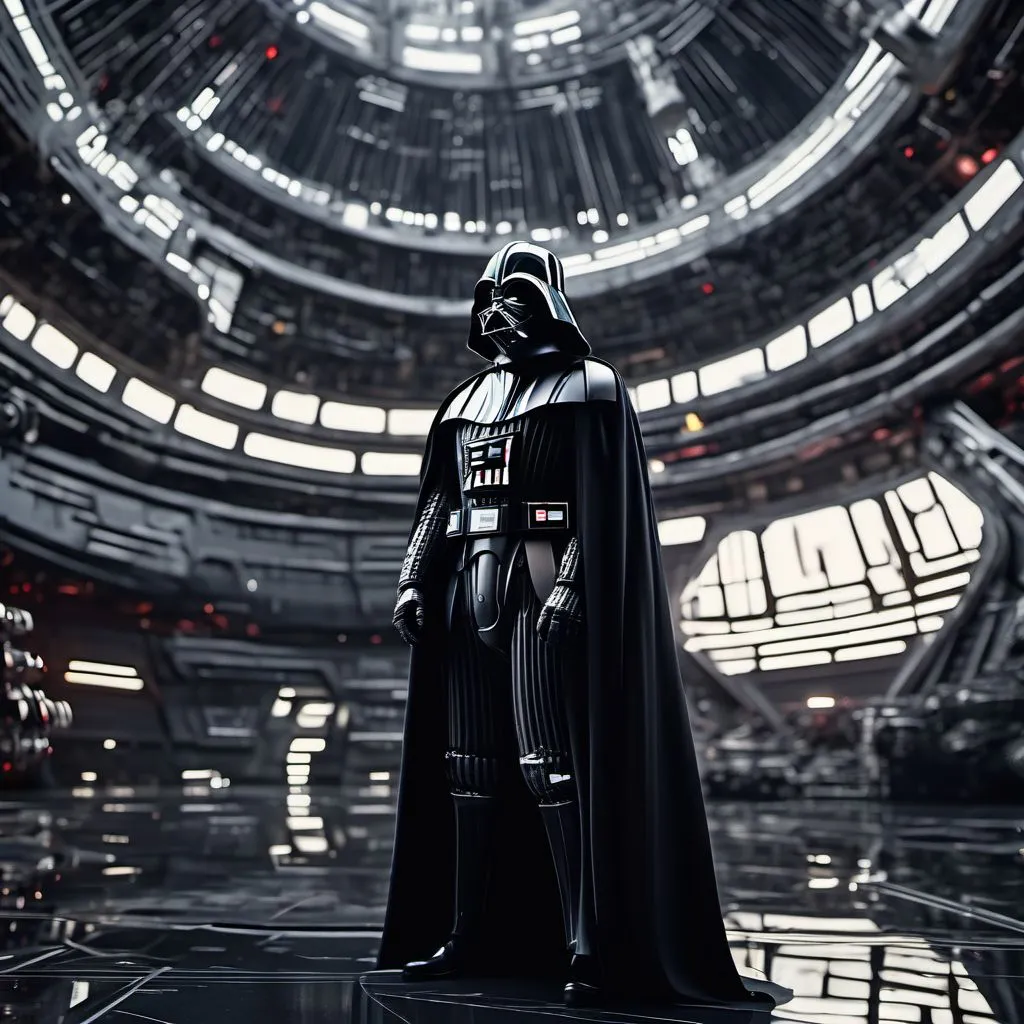 Darth Vader trong không gian Deathstar