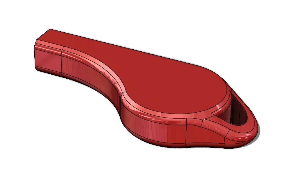 Móc khóa còi mỏng gọn cho tiện ích hàng ngày