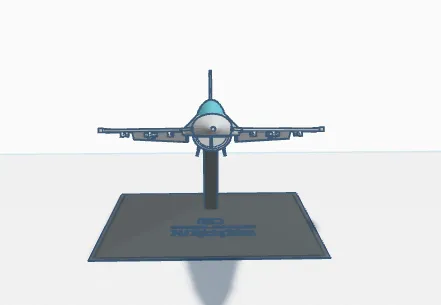 Mô hình máy bay chiến đấu F-16 Falcon ấn tượng