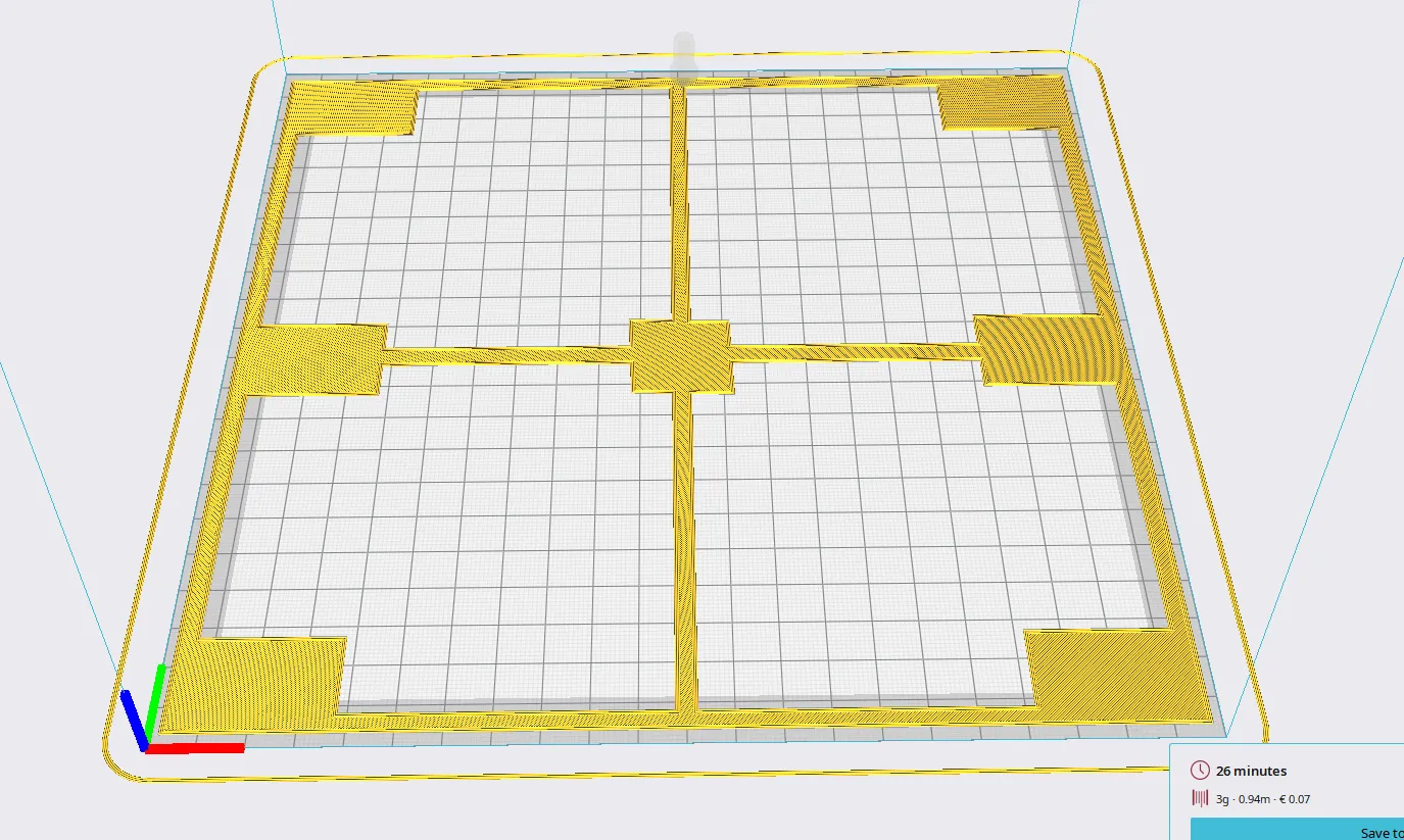 Kiểm tra độ phẳng bề mặt giường in 3D phiên bản 3.0