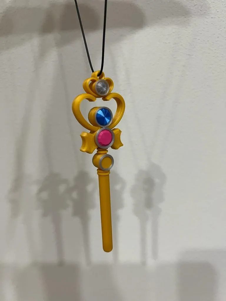 Mặt dây chuyền Sailor Moon cho trẻ em - Chìa khóa không gian-thời...