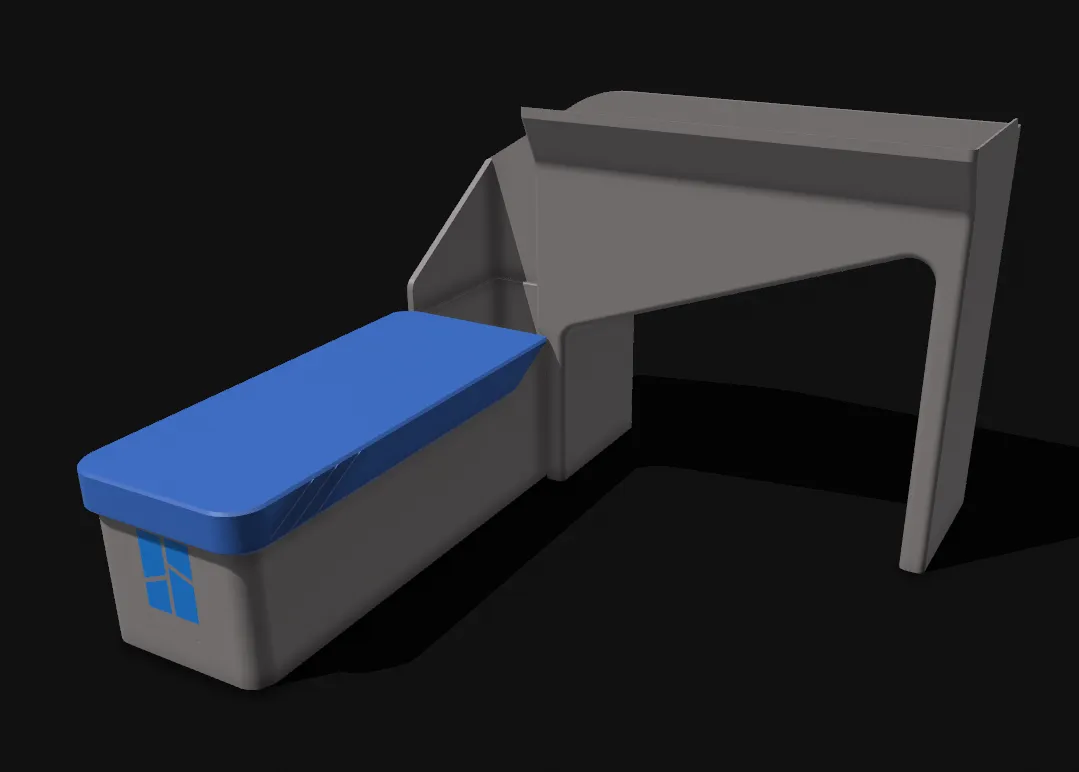 Thùng rác có thể tháo rời cho Bambu Chute