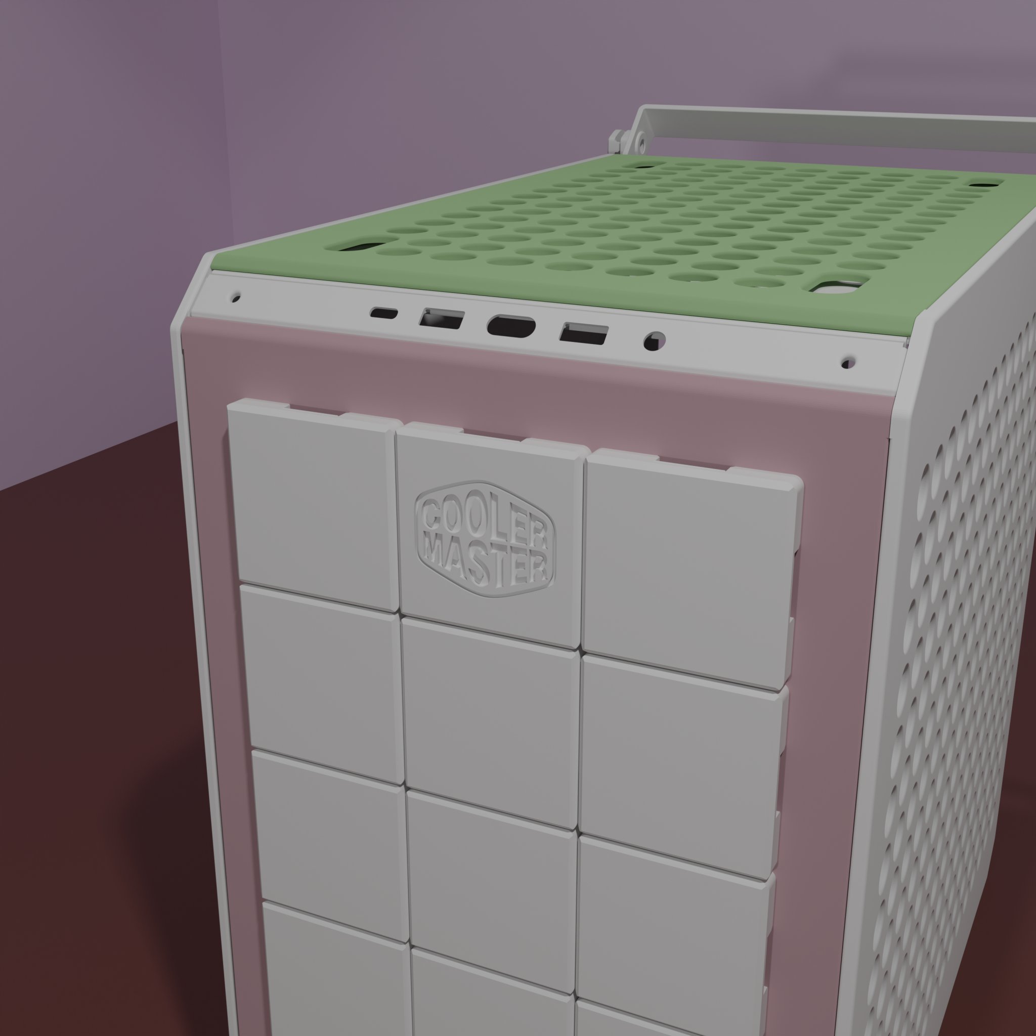 Gạch ốp âm thanh AcoustiTile cho Cooler Master Qube 500