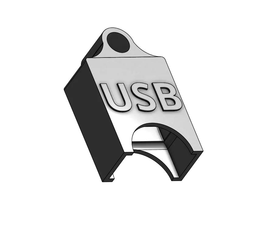 Móc khóa USB mini TPU cho bộ nhớ và đầu thu