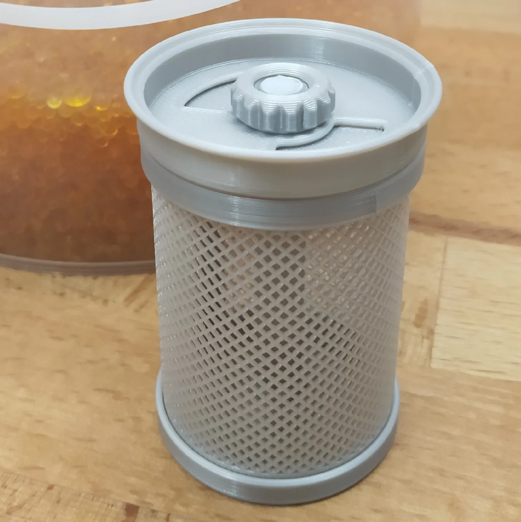 Hộp chứa silica có nắp đậy và có thể xếp chồng