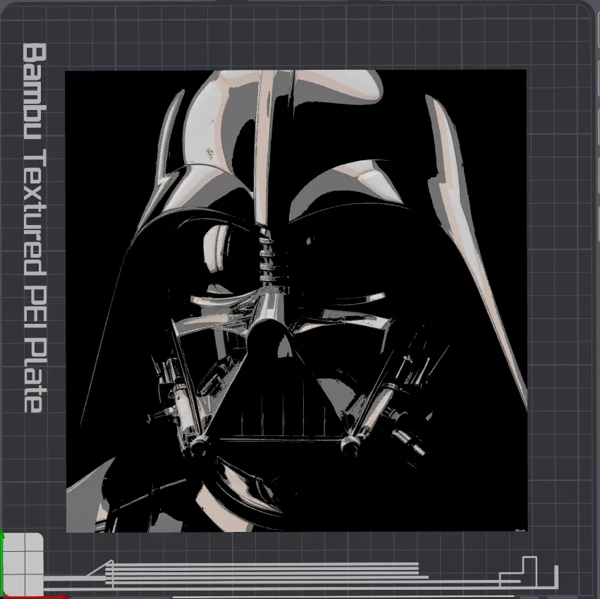 Darth Vader gần gũi trong nghệ thuật Hueforge