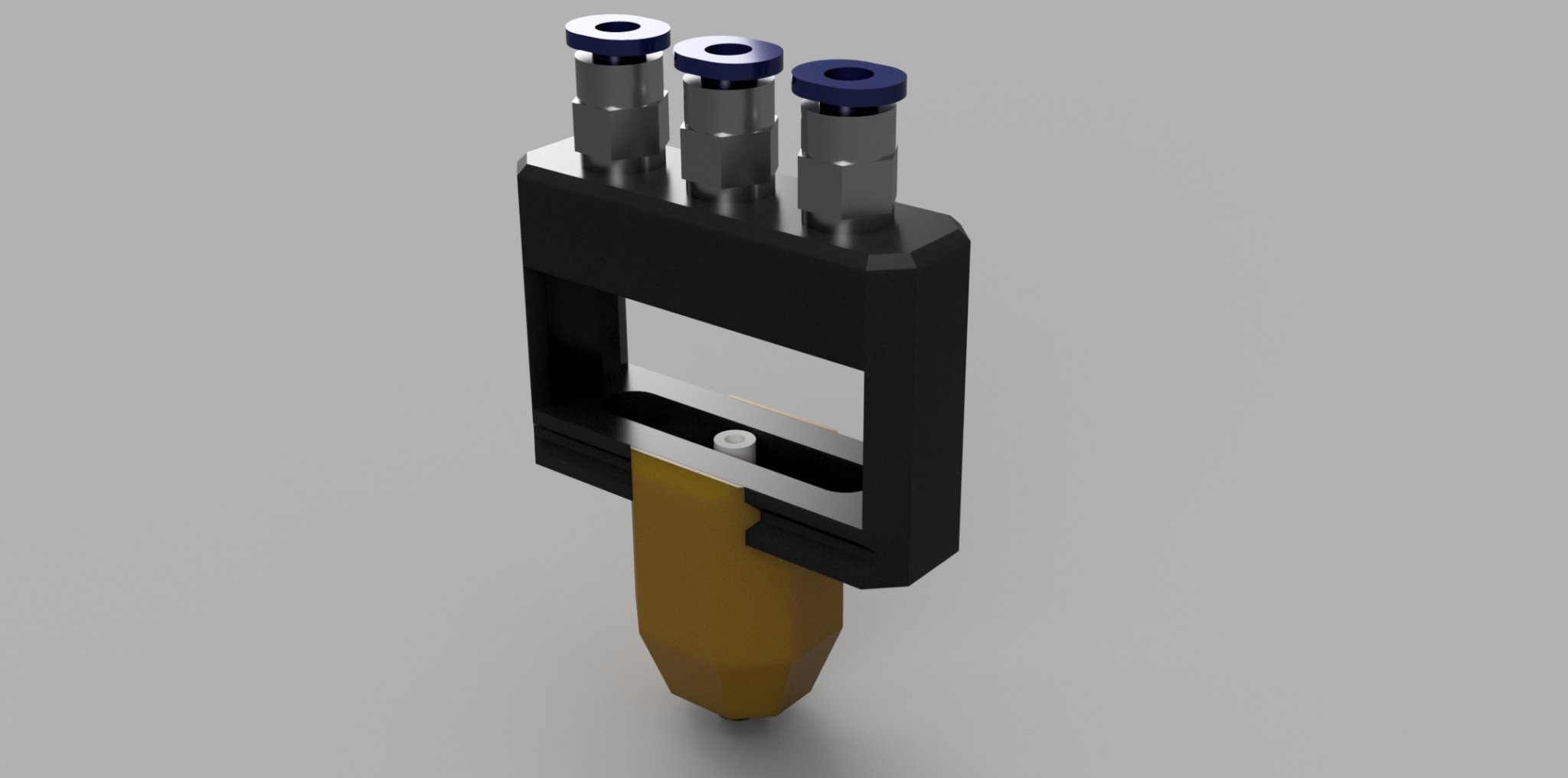 Bộ chuyển đổi ống PTFE ba chiều cho máy in Prusa XL