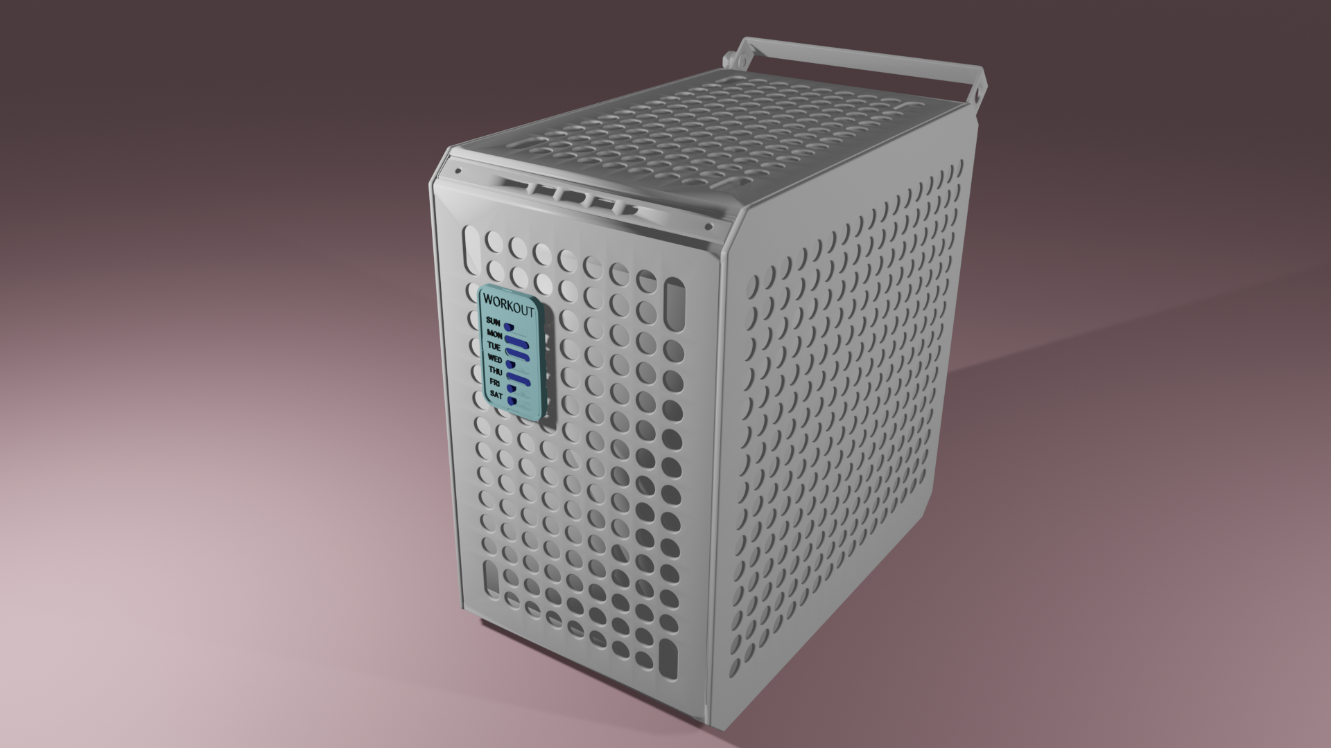 Nhắc nhở công việc cho vỏ máy tính Cooler Master QUBE 500