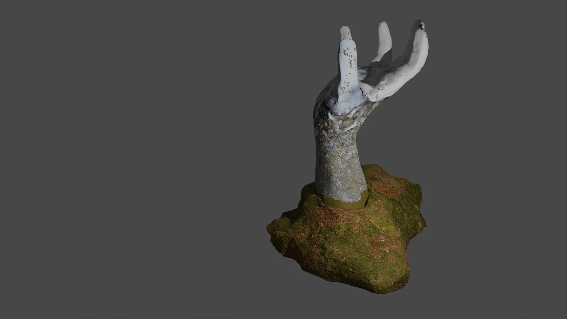 Bàn tay ma quái từ mộ đất