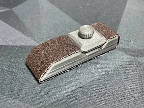 Giá đỡ giấy nhám 20mm x 60mm với vít M3