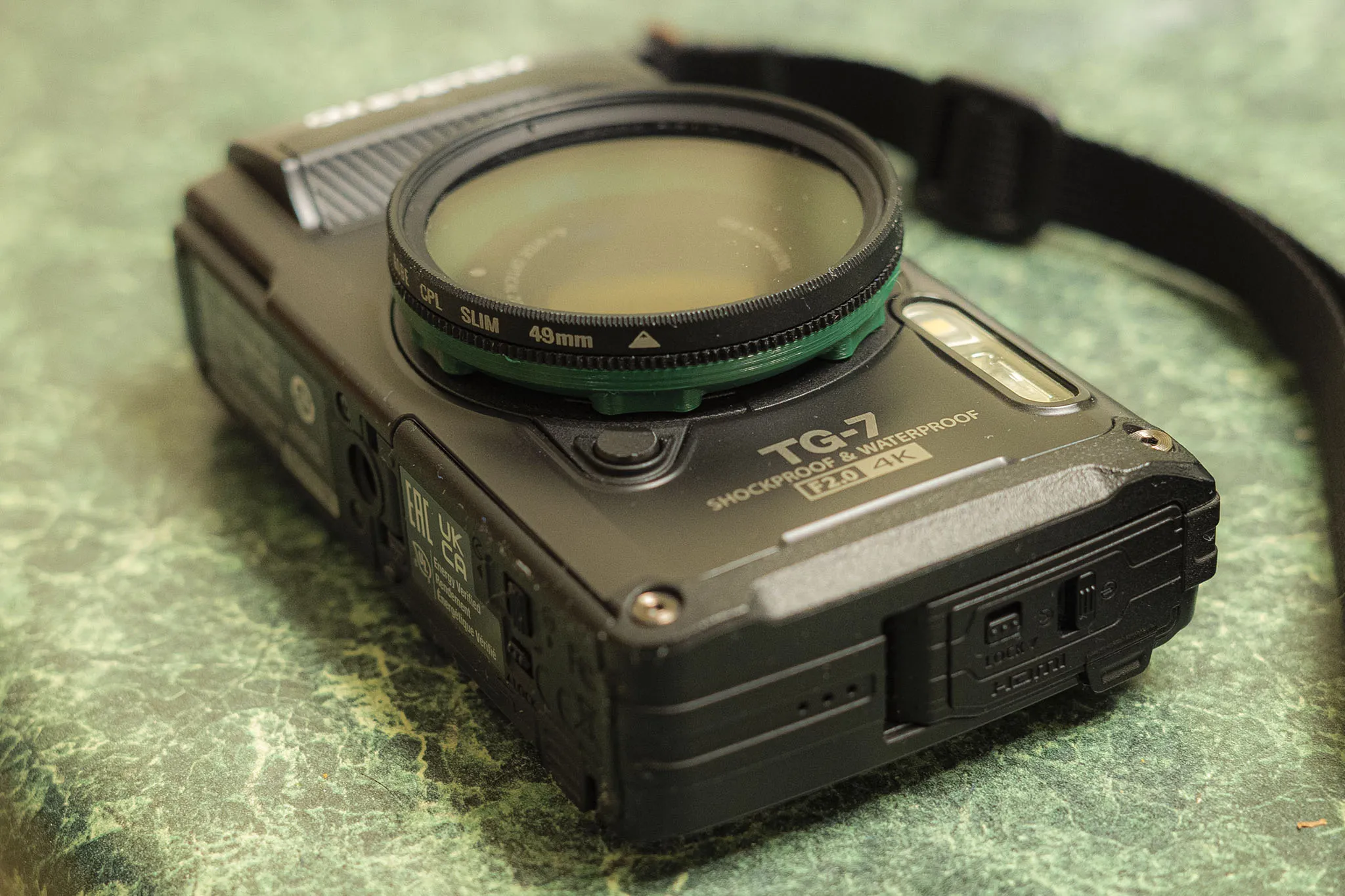 Bộ chuyển đổi 49mm cho máy ảnh OM System TG-7 / Olympus Tough