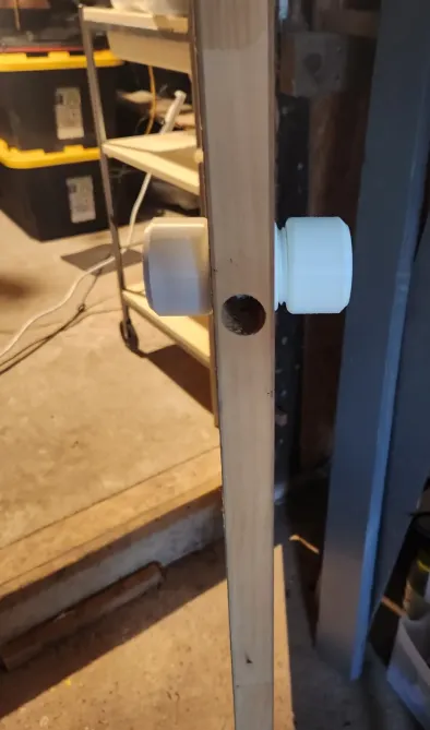 Núm cửa 54mm và nắp lỗ cửa điều chỉnh độ sâu