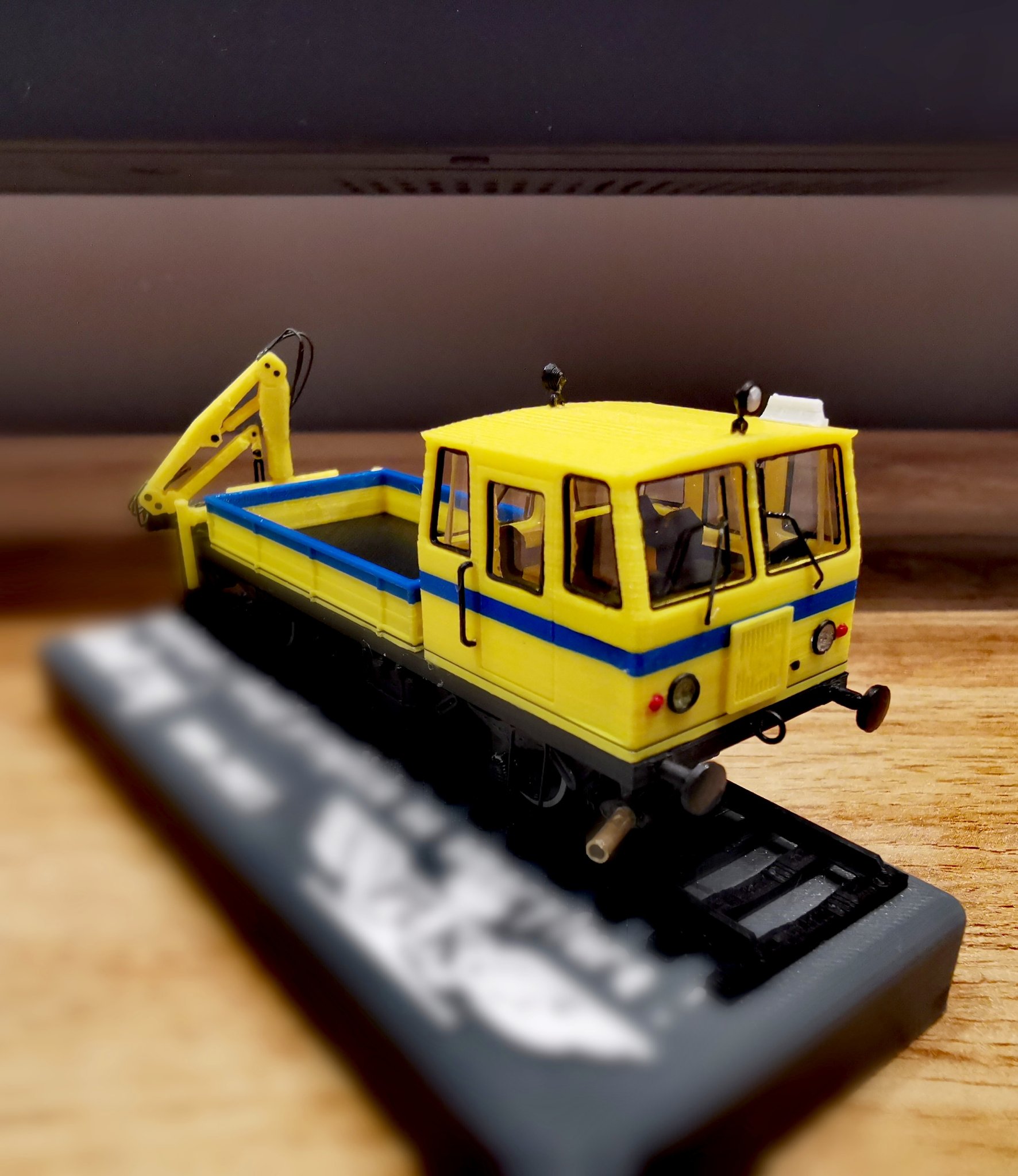 Wózek motorowy Drezyna Kolzam WŻA-10 tỷ lệ 1:120