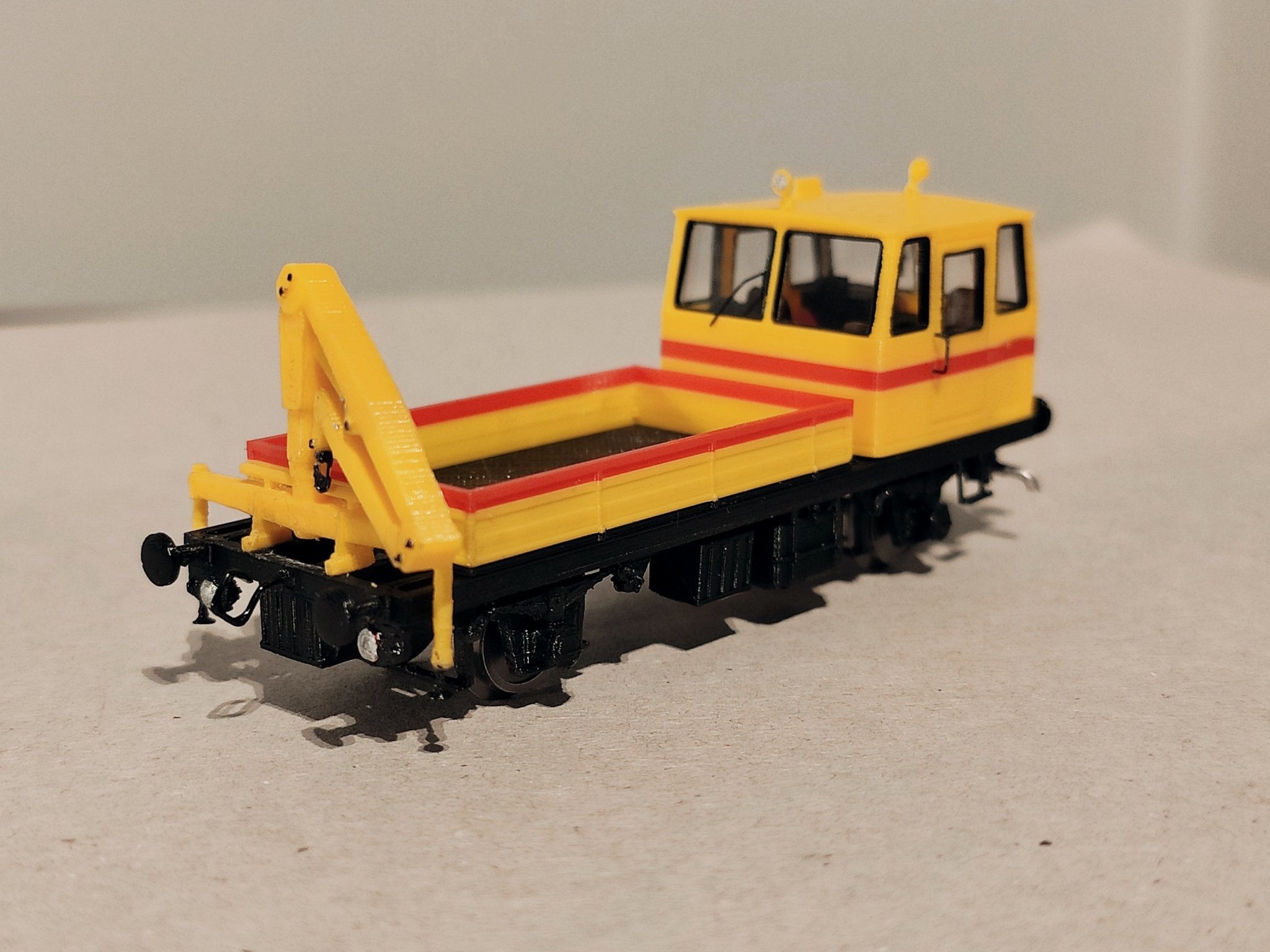 Wózek motorowy Drezyna Kolzam WŻA-10 tỷ lệ 1:120