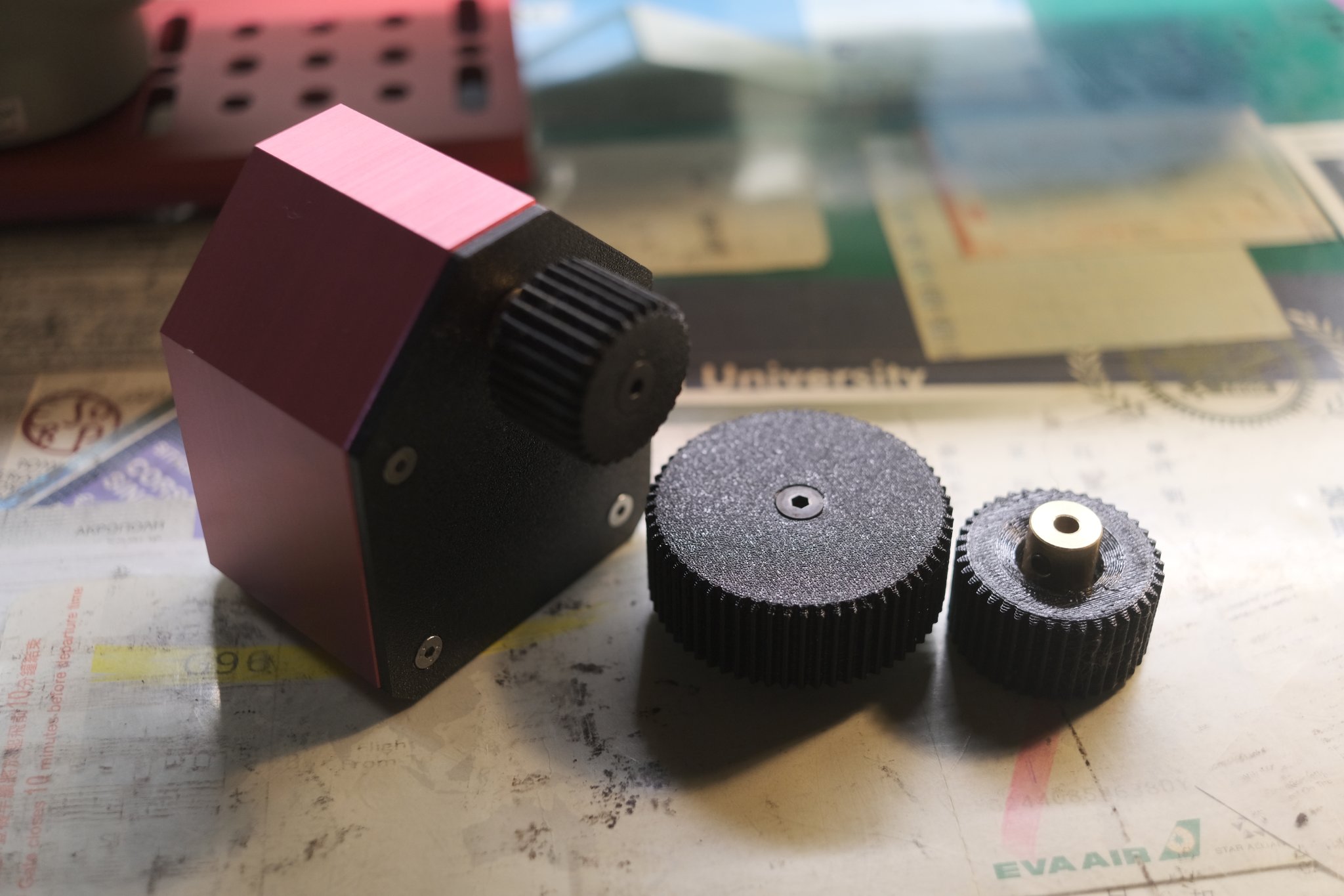 Bánh răng 0.8 MOD 22T, 30T, 40T & 60T cho động cơ bước