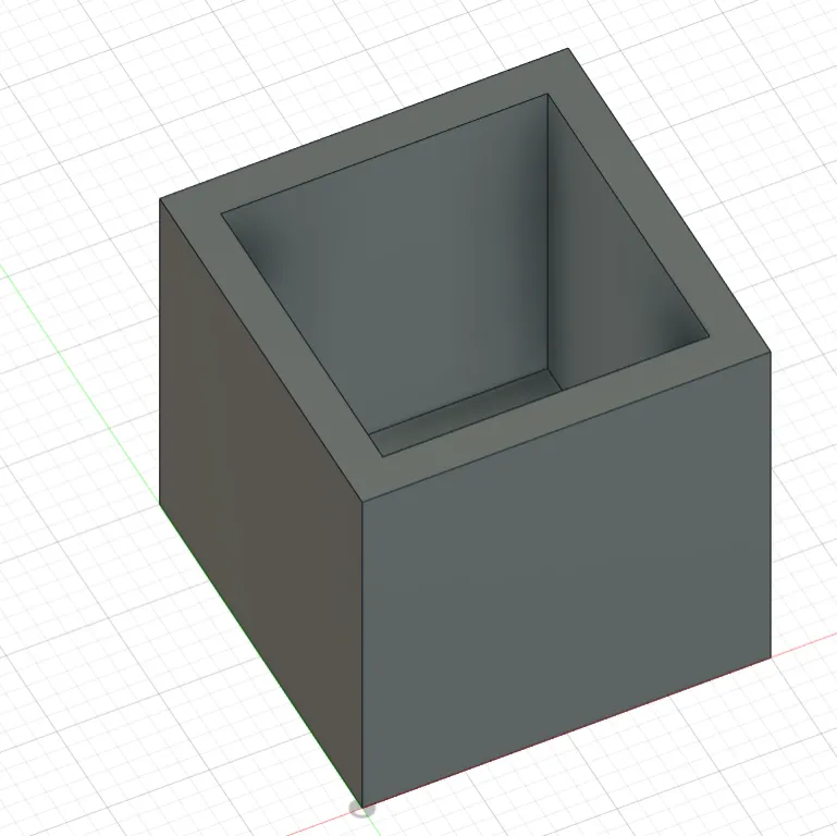 Bài kiểm tra độ bền của mô hình khối hình vuông 20x20mm