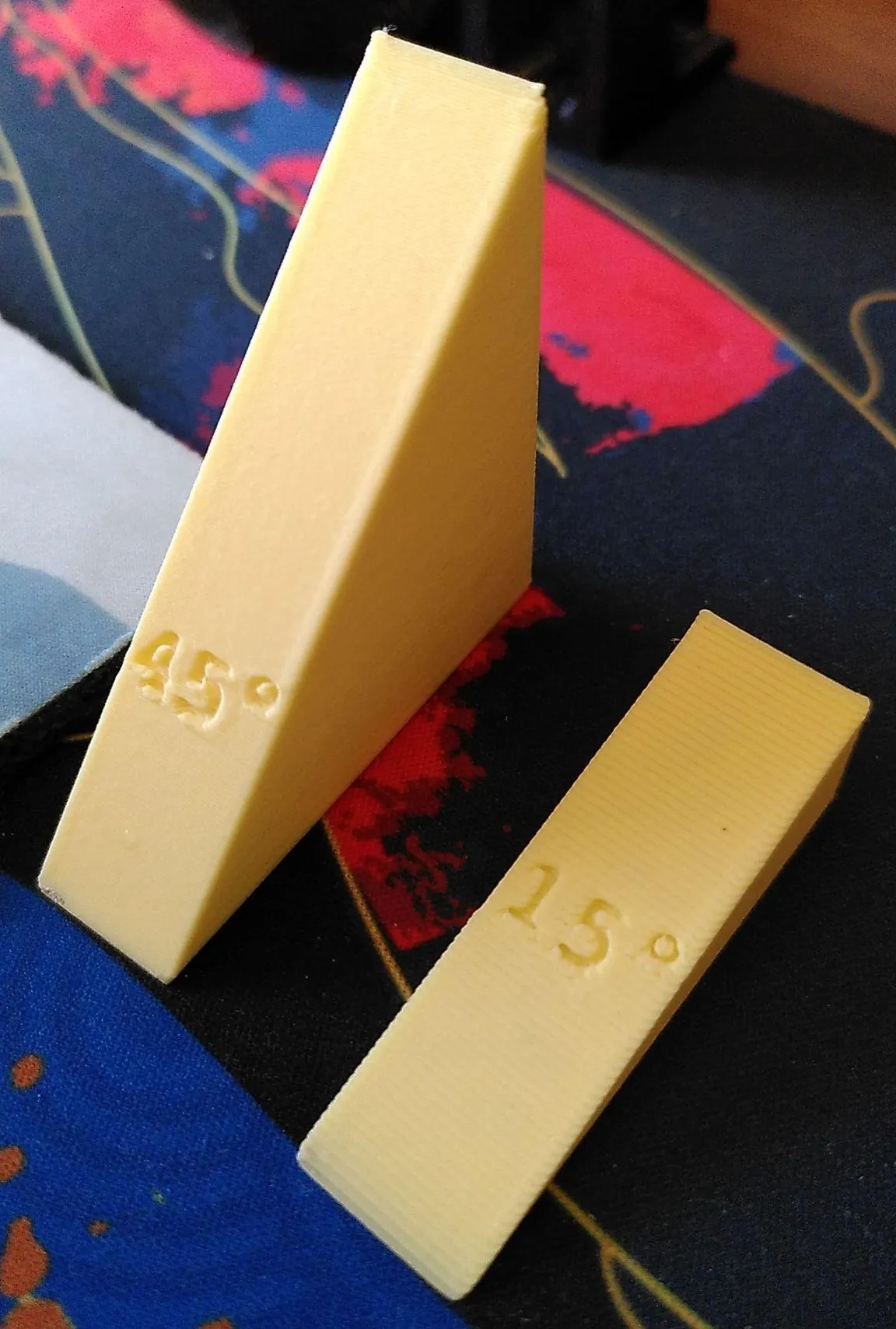 Bộ keile với các góc từ 5 đến 60 độ