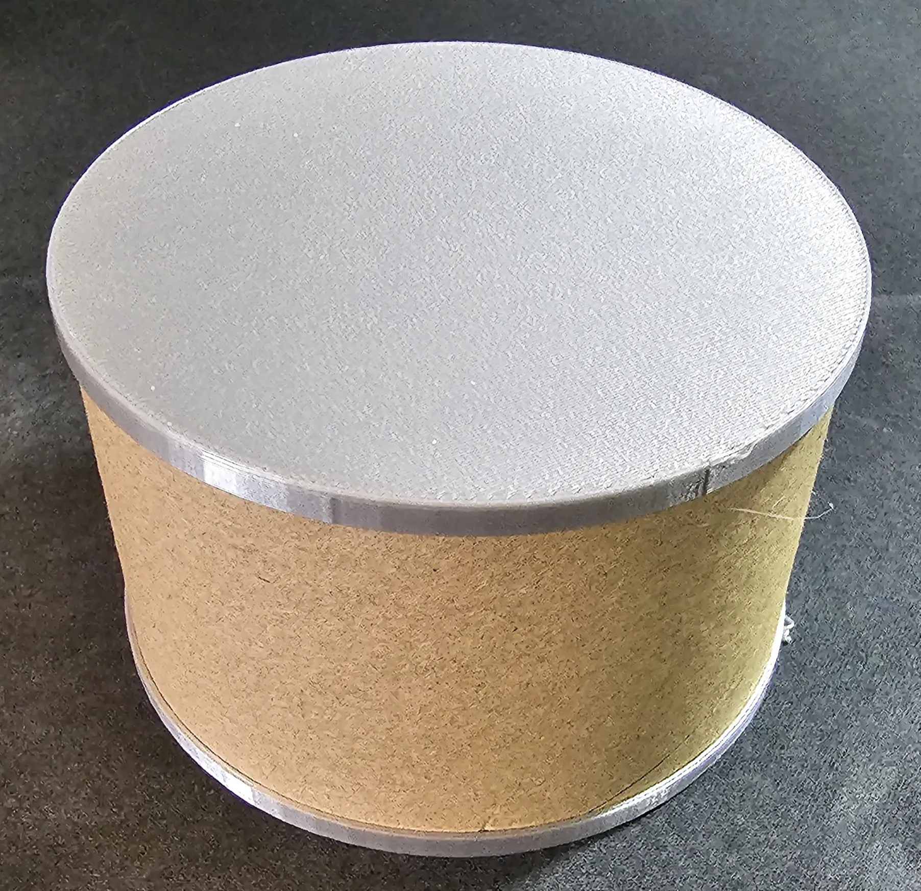 Nắp cho lõi filament giấy bìa thành thùng chứa nhỏ