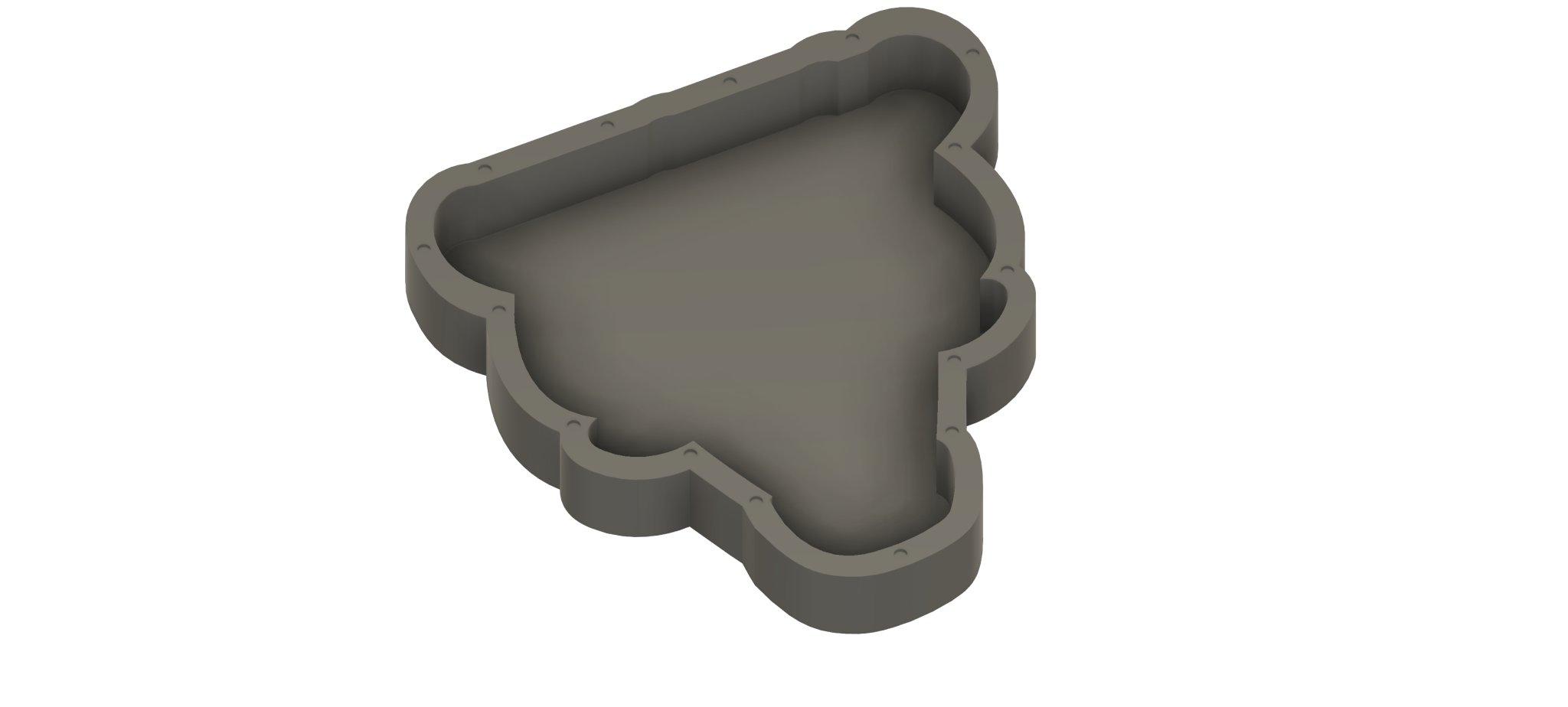 Hộp đèn logo Chicago Bulls thiết kế bằng Fusion 360