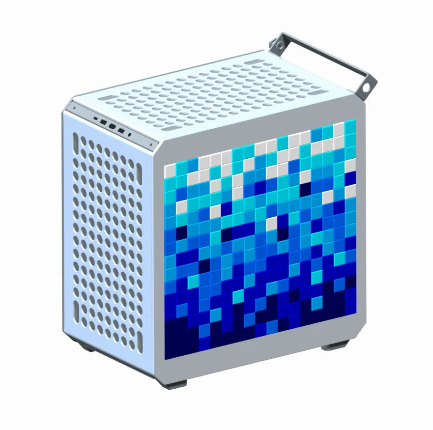 Cắt pixel tùy chỉnh cho PC Cooler Master Qube 500