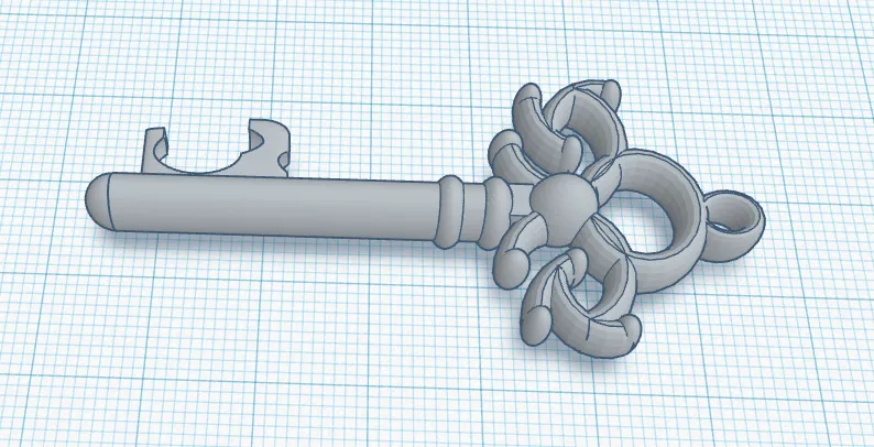 Móc khóa hình chìa khóa độc đáo