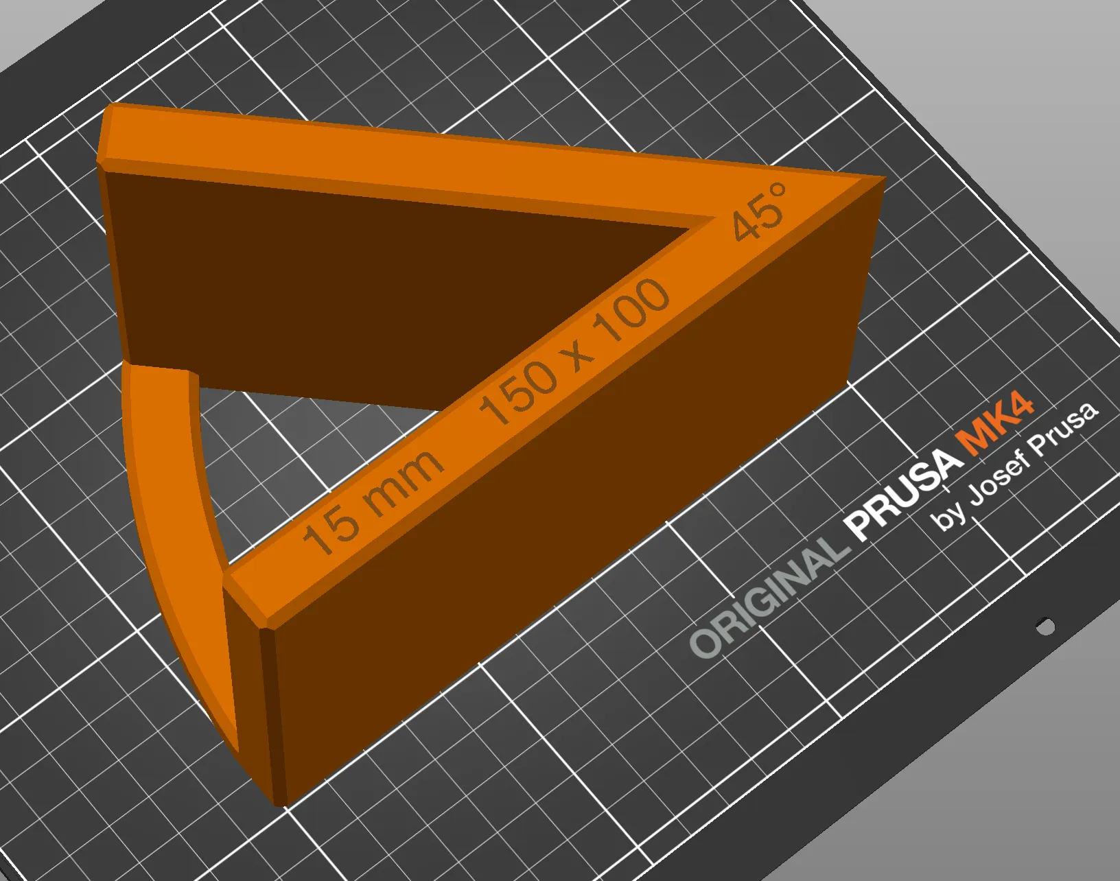 Khối 45° 150x100 mm cho máy cưa bàn