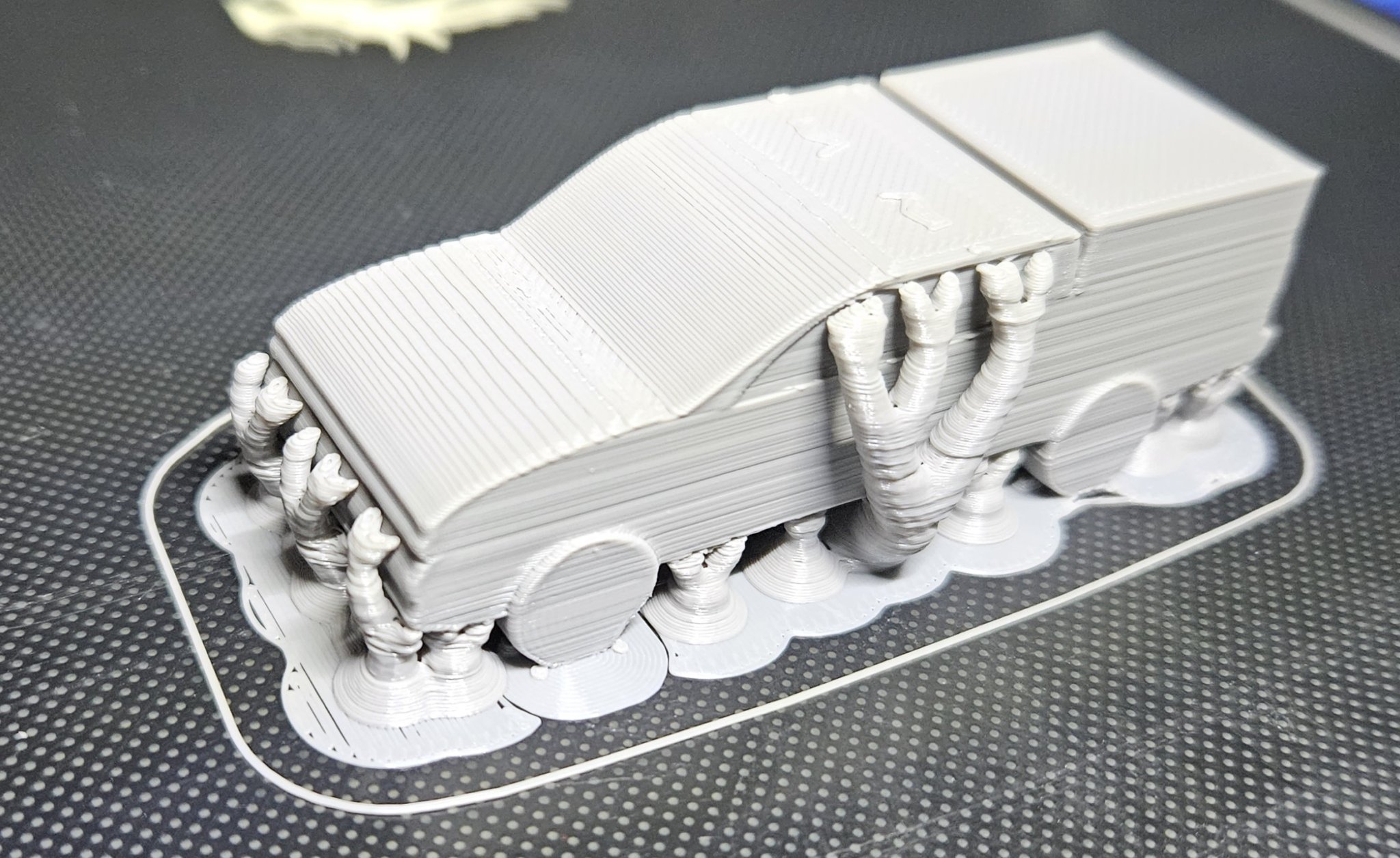 Mô hình xe Ford Ranger SA 2018 XLS Double Cab với mui phủ