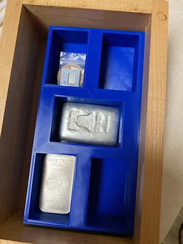 Khay tổ chức thanh bạc 8oz và 5oz