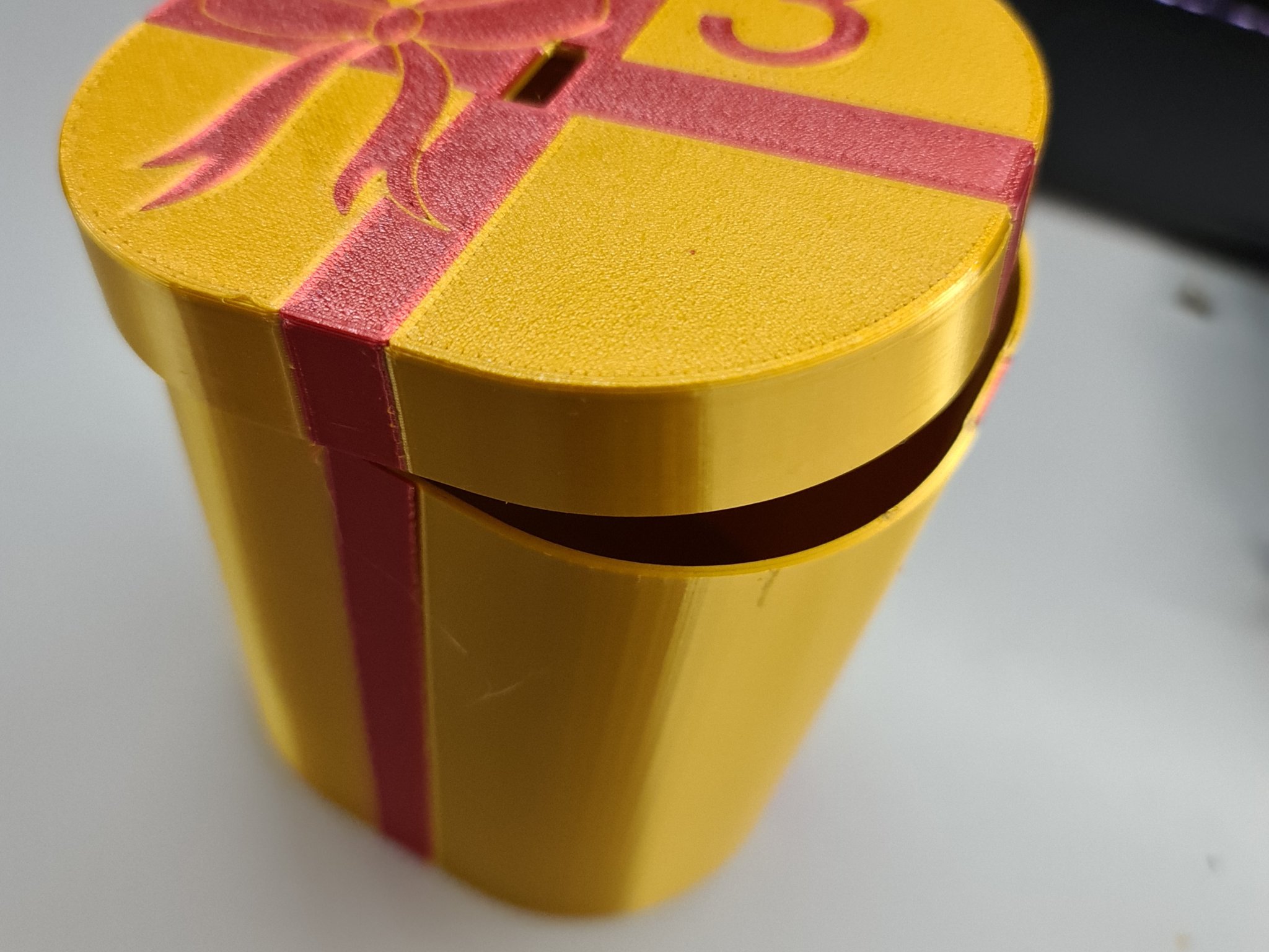 Hộp quà Giáng Sinh đa sắc màu in được