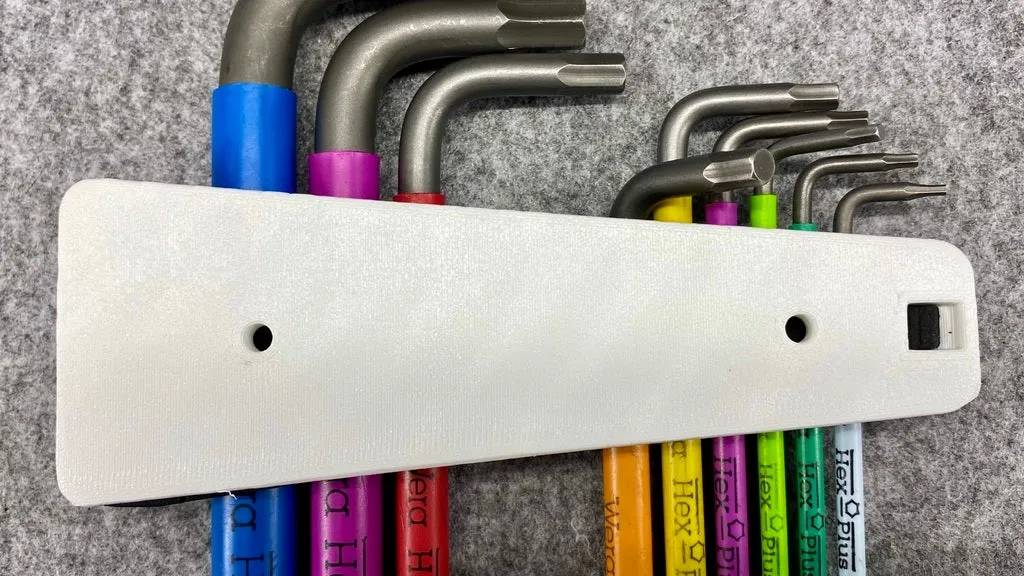 Giá đỡ tường cho bộ chìa khóa Allen HexPlus của WERA