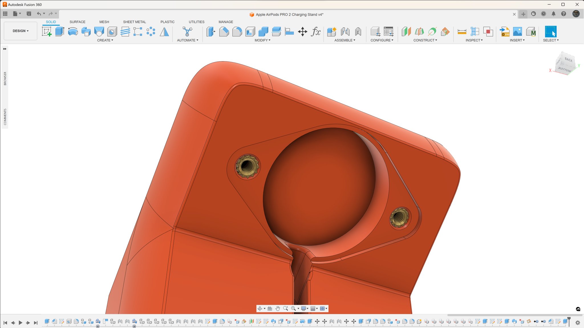Giá đỡ sạc không dây Apple AirPod Pro 2 (USB-C)