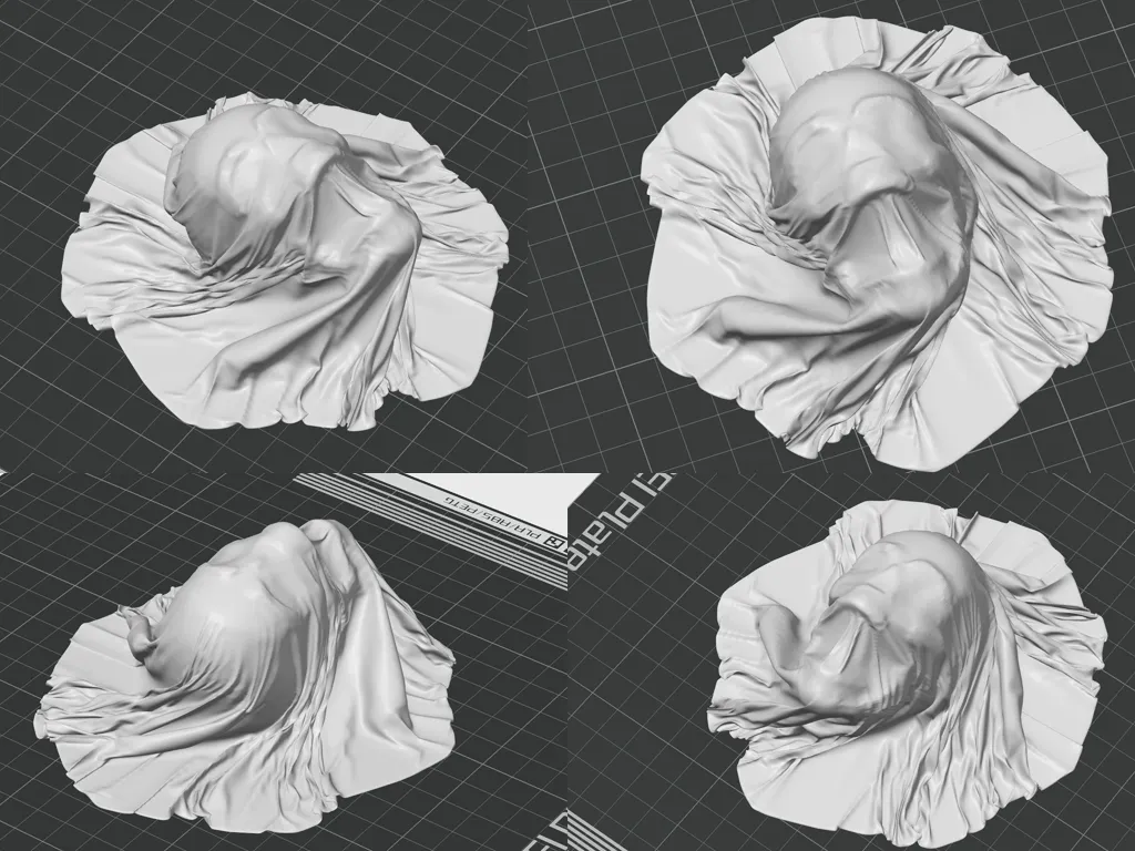 Đầu lâu che phủ vải xoắn đầy bí ẩn