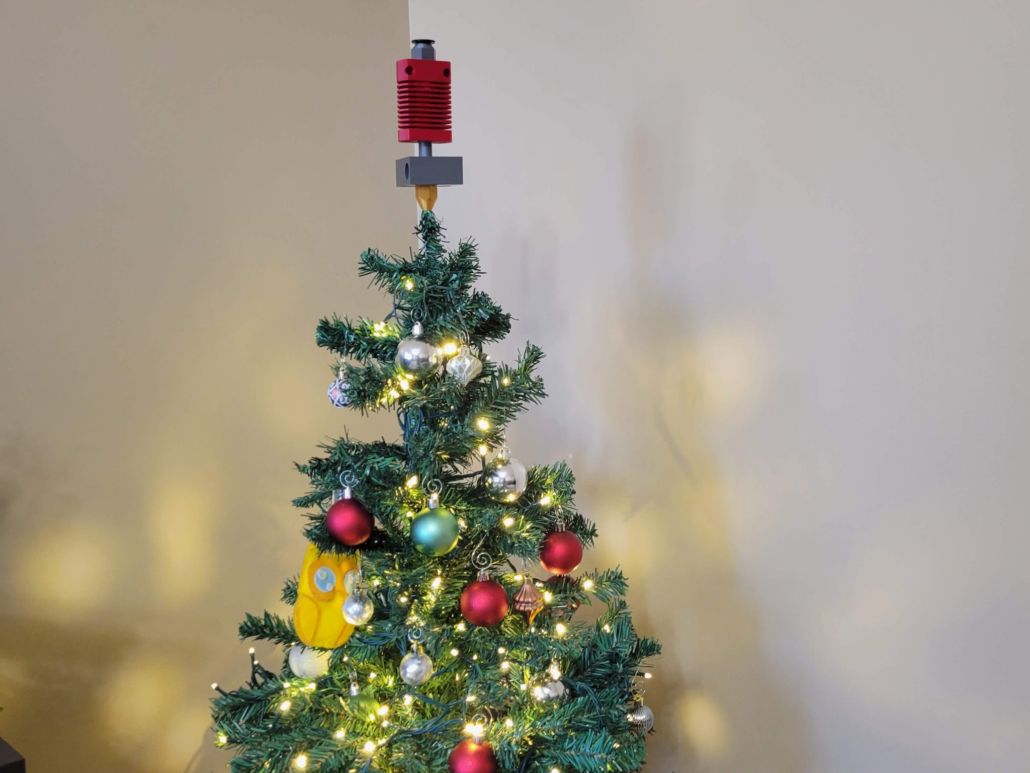 Núm trang trí cây thông Giáng sinh kiểu Hotend Mk8