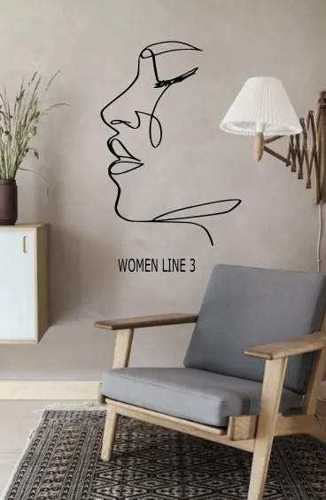 Dòng tranh tường về khuôn mặt phụ nữ nghệ thuật