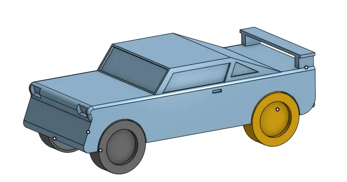 Xe thể thao in tại chỗ mini