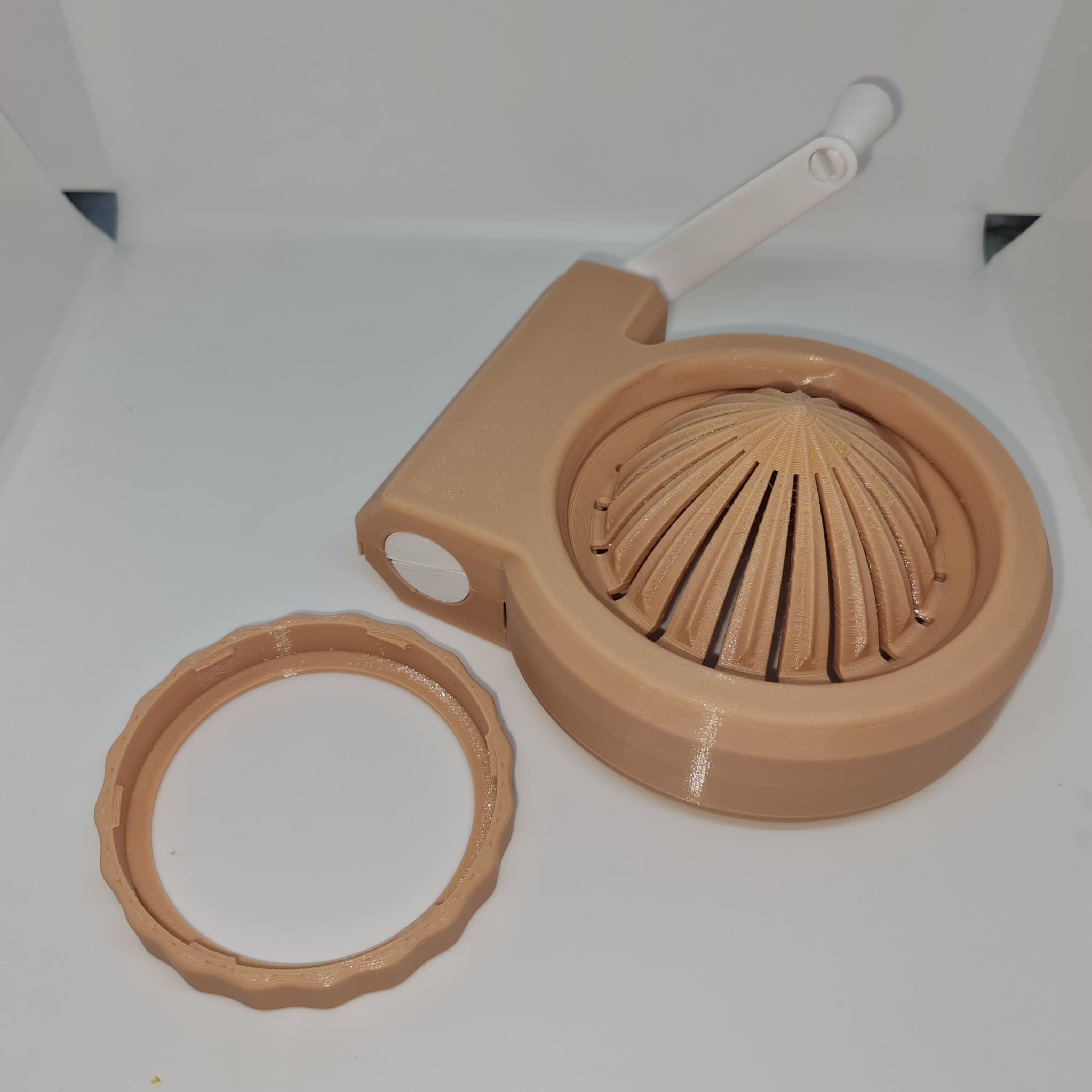 Máy ép trái cây cầm tay với bộ giảm tốc cho bình thủy tinh