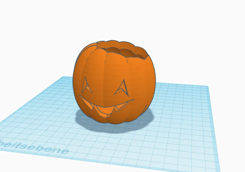 Giá đỡ bút hình quả bí ngô cho trang trí Halloween